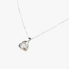 Moissanite Pendant Necklace in Sterling Silver